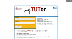 Desktop Screenshot of mytutor.tut.ac.za